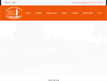 Tablet Screenshot of kayak-jacks.com